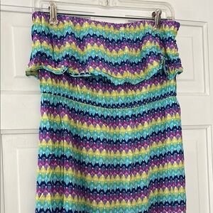 Mossimo Supply Co. Strapless Maxi Dress